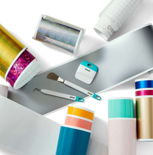 Vilka Cricut verktyg och material behöver man?