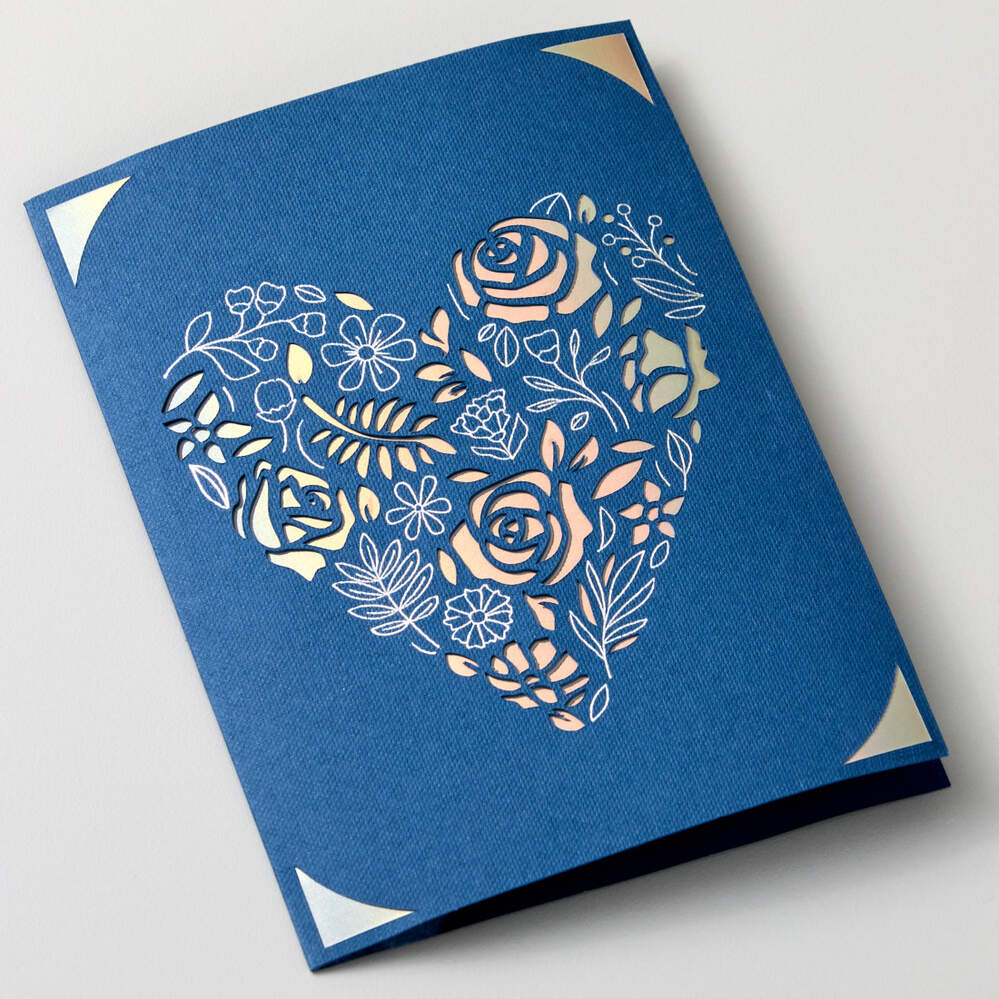 Cricut Insert Cards FOIL (8,9 cm x 12,4 cm) 18-pack