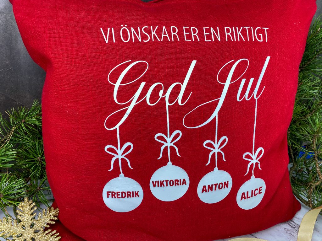 Personligt Jul Kuddfodral