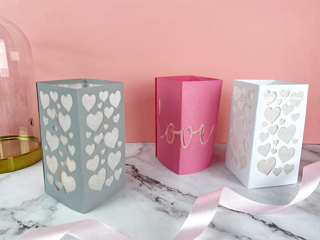 Papperslyktor till Alla Hjärtans Dag