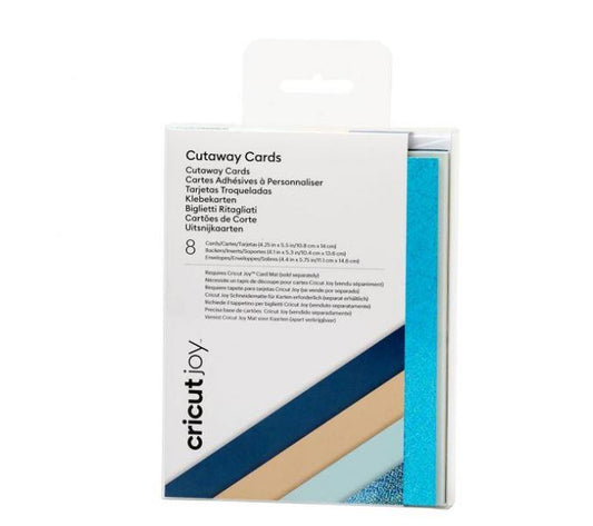 Cricut Cut-Away Card marina