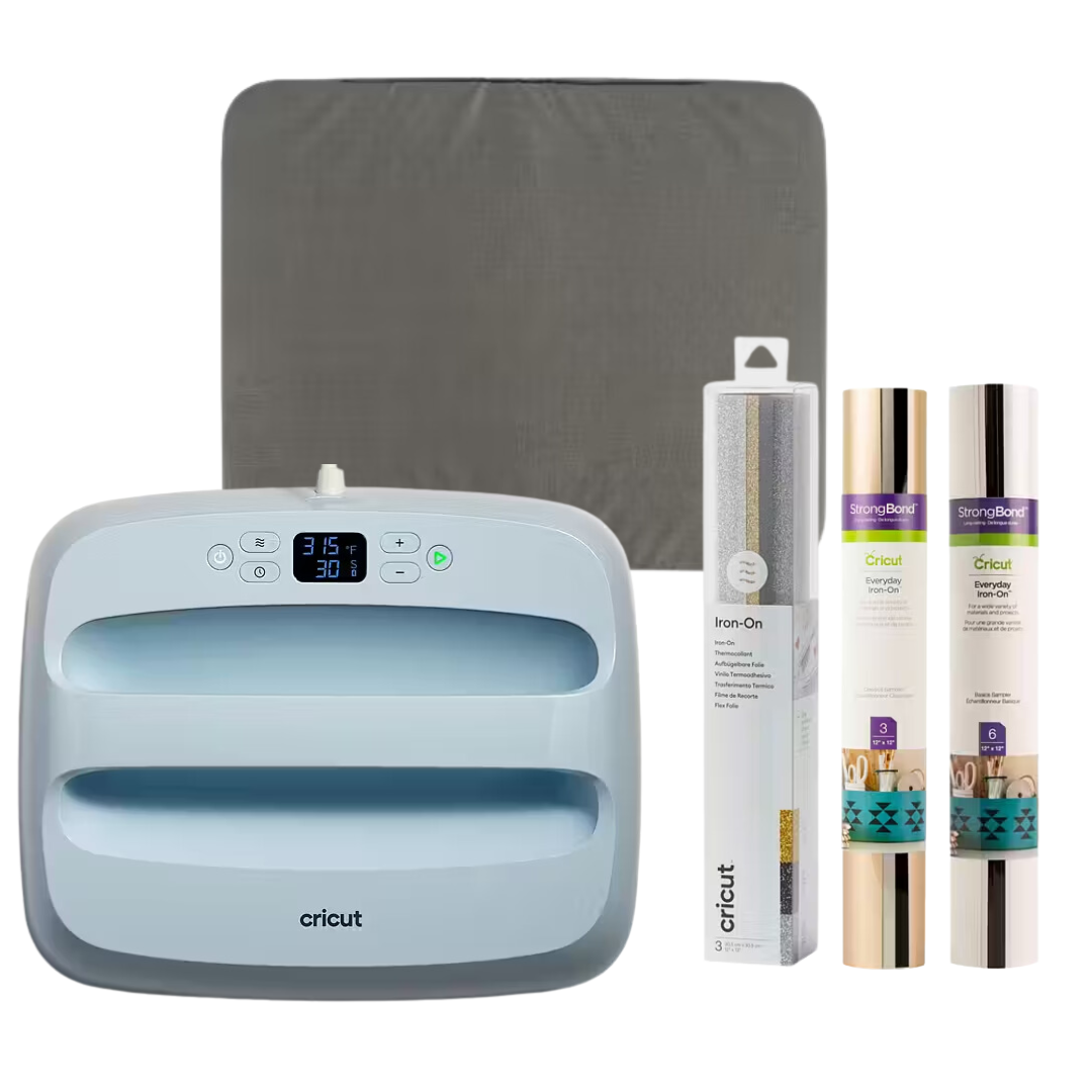 Cricut Easypress Black & White Bundle (Large)