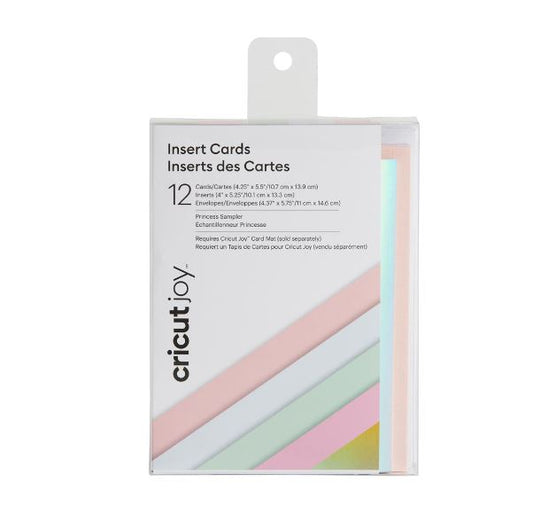 Cricut Insert Card (11,4 cm x 13,9 cm) 12-pack princess