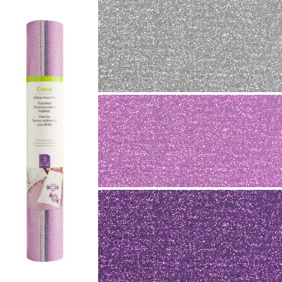 Cricut Iron-On Glitter 3-Pack Princess
