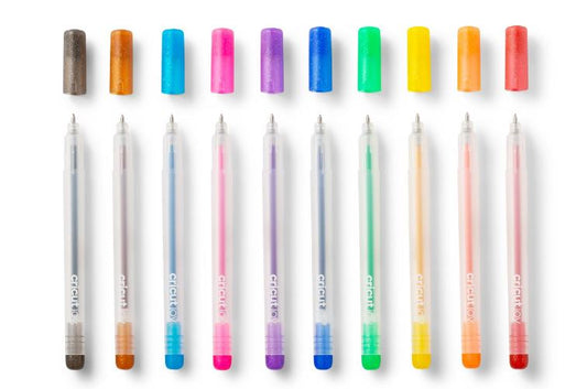 Cricut Joy Glitter Gel Pennor 10-pack
