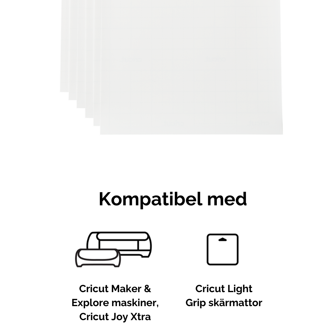 Printable Vinyl Transparent 12-pack A4