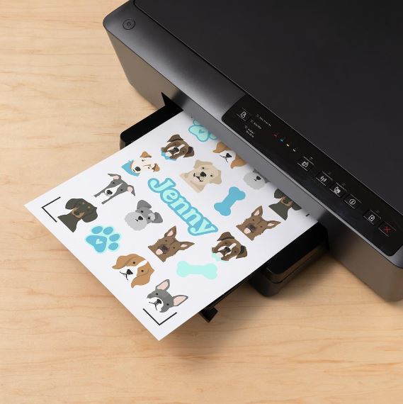 Cricut Joy Xtra Printable Waterproof Sticker set 6-pack A4
