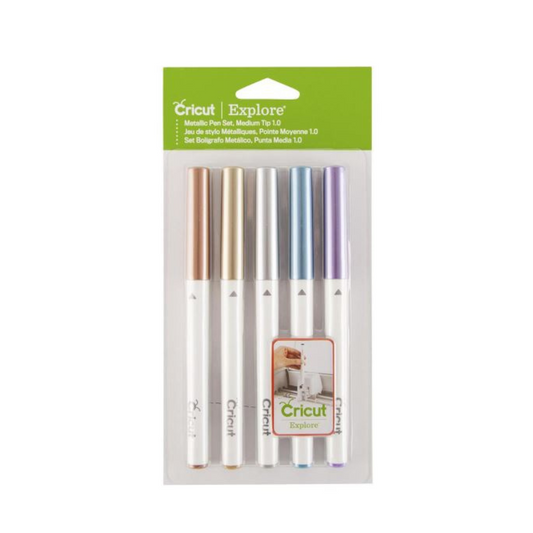 Cricut Medium Point Pen Set 5-pack (Metallic)