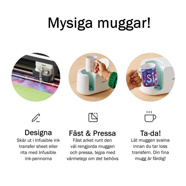 Cricut MuggPress gör egna muggar