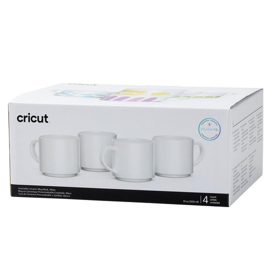 Cricut Mugg Stapelbara 4-pack