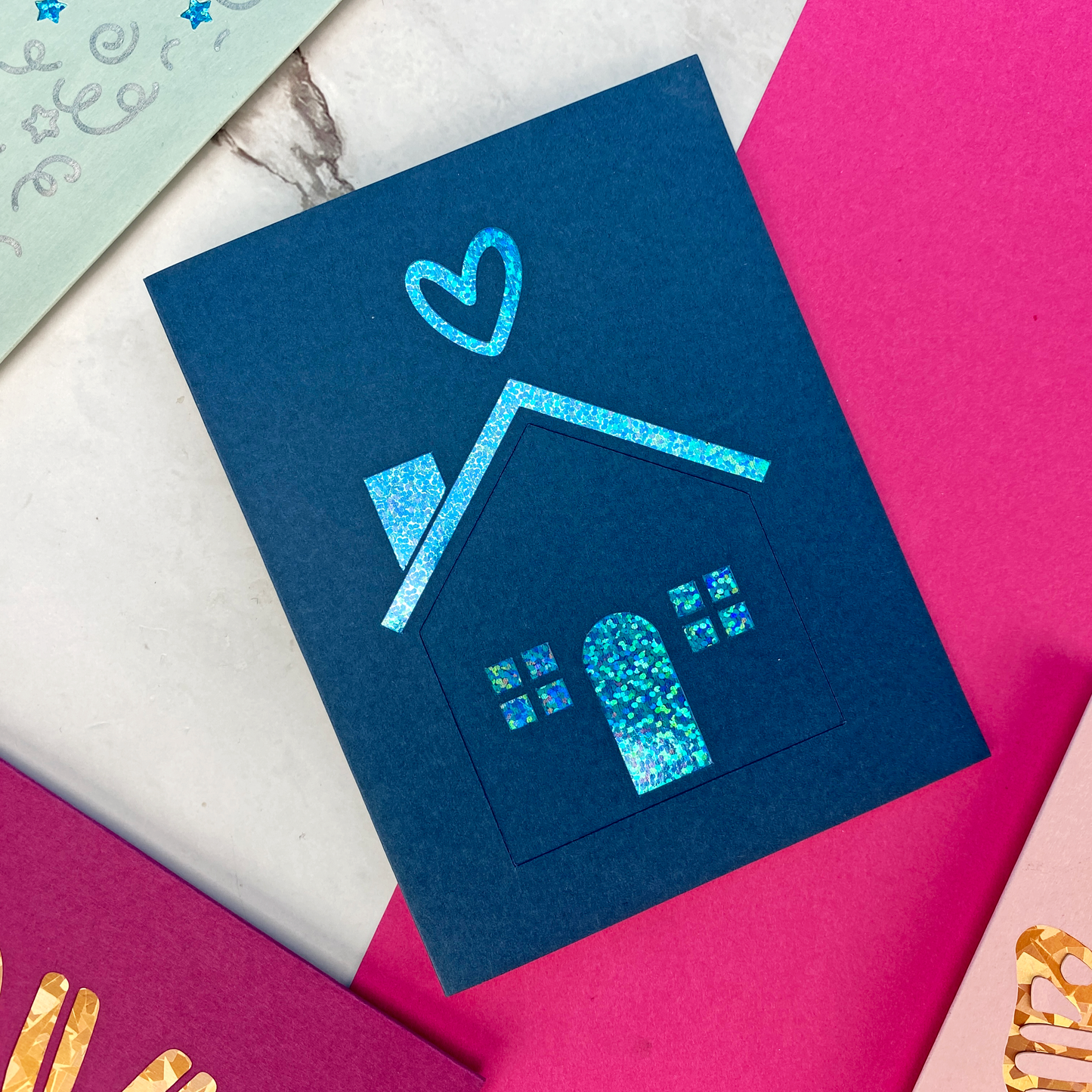 Cricut Cut-Away Card inflyttningskort