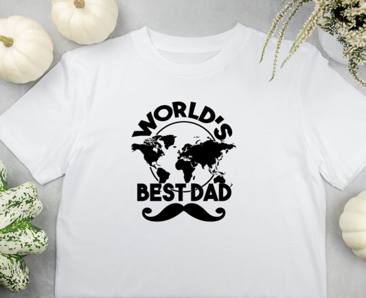 Fars Dag Citat SVG-fil world's best dad