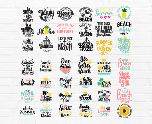 Sommar Citat SVG-filer