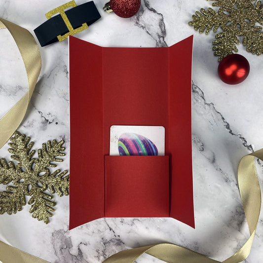 Tomte korthållare för presentkort