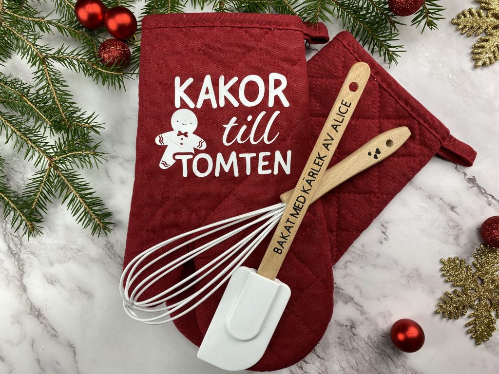 Personliga Bakredskap till Jul