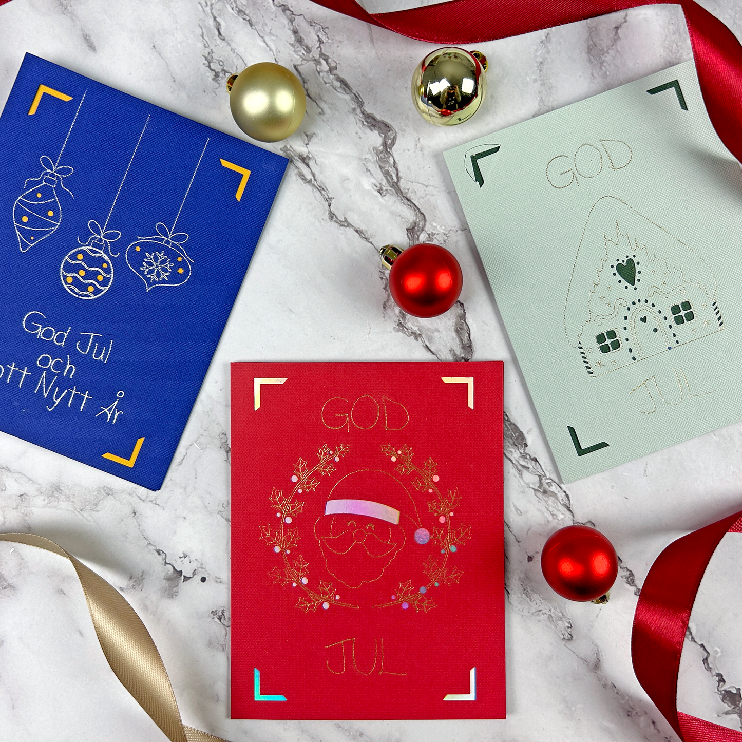 Cricut Insert Cards FOIL (12,1 cm x 12,1 cm) 14-pack