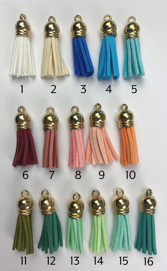 Nyckelring med tofsar