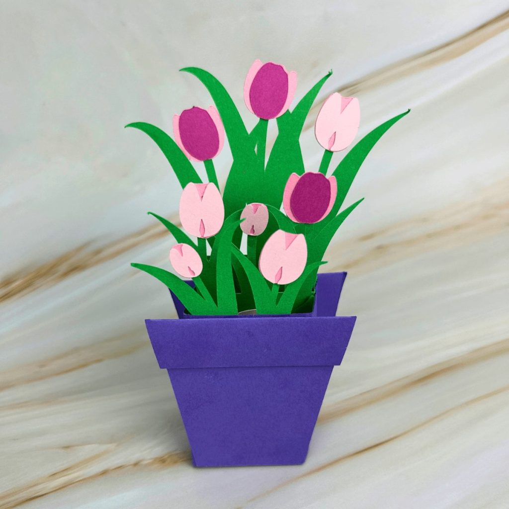 Workshop: Pop-up kort med tulpaner