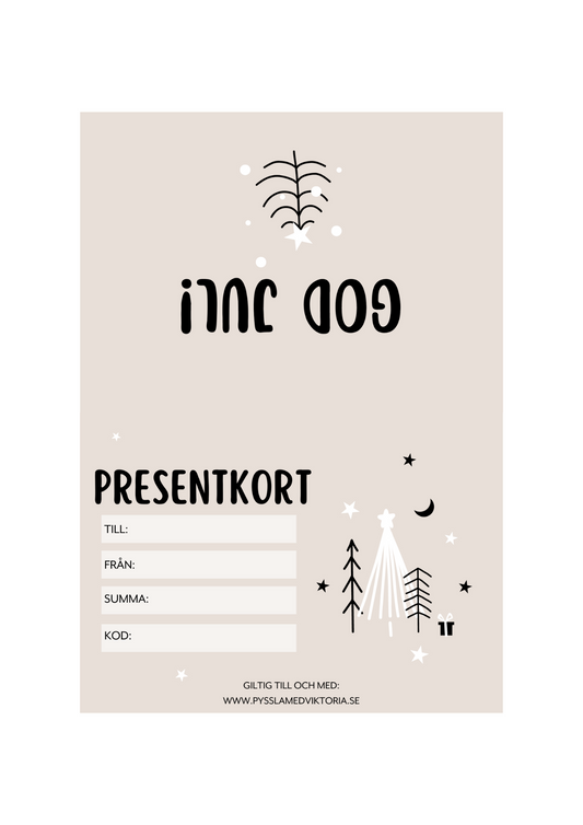 Presentkort