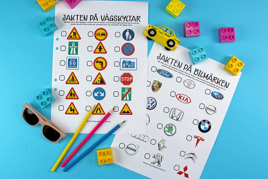 Roliga aktiviteter för Bilresan (Digital fil)