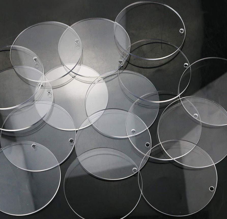 Rund Akrylbas 5-pack