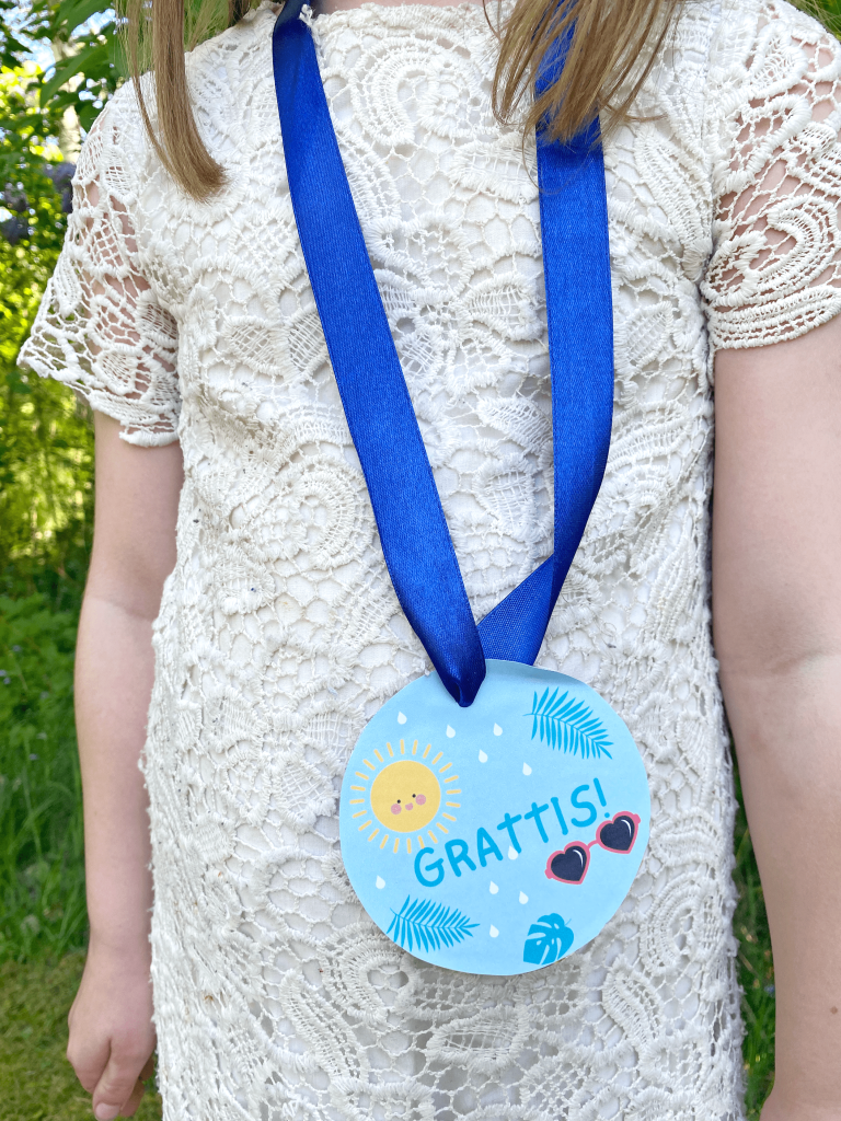 Somriga medaljer till skolavslutningen