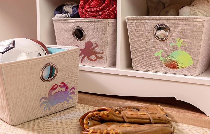 Smart Iron-On Holographic Blue