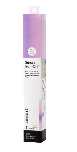 Smart Iron-On Holographic Blue