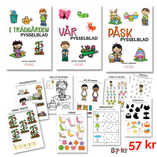 Vårpysselblad (Digital fil)