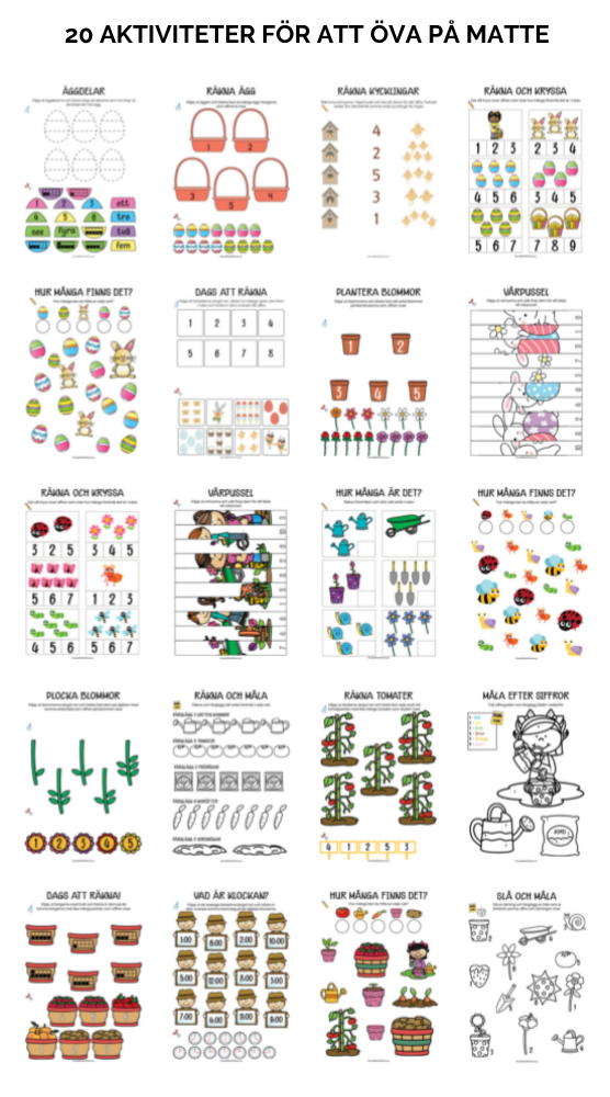 Vårpysselblad (Digital fil)