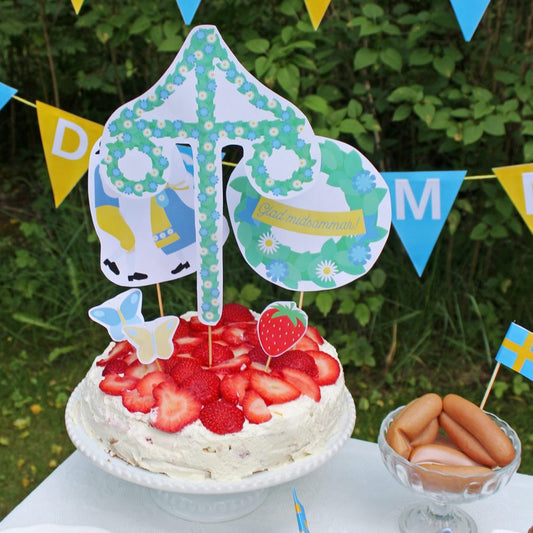 Dekorationer till Midsommar att skriva ut