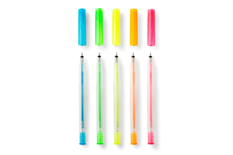 Cricut Glitter Gel Neon Pens 5-pack