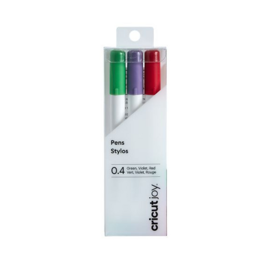 Cricut Joy Fine Point Pen 3-pack (Grön, lila, röd)