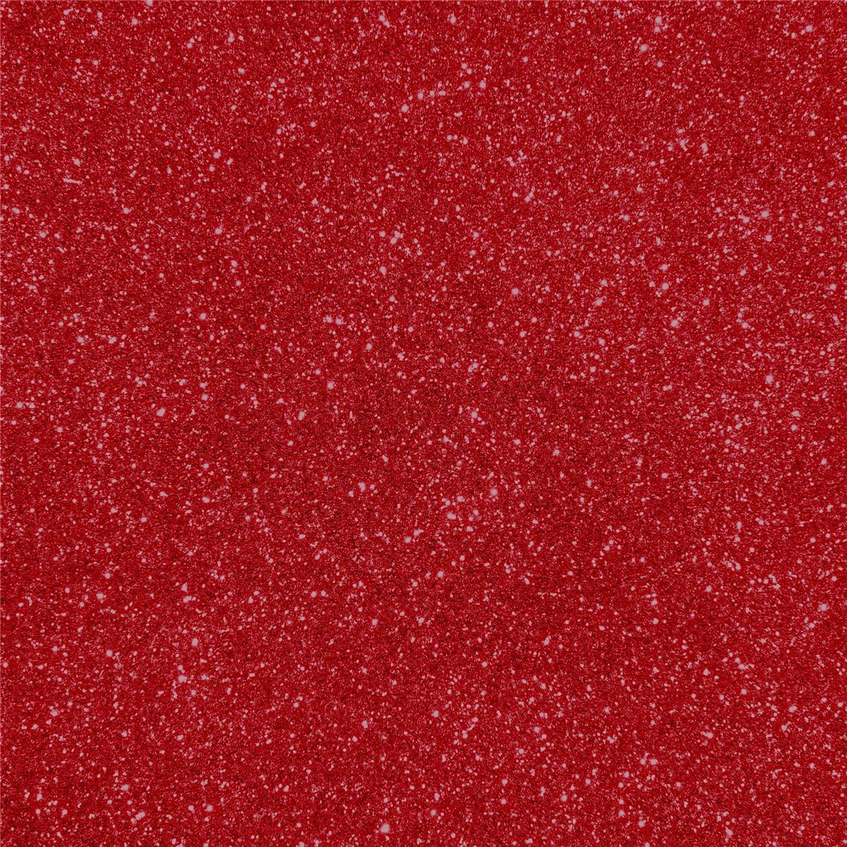 Cricut Joy Rollo Vinilo Textil Smart Iron color Purpurina Rojo 13,9 x 48,2  cm (5,5x19)