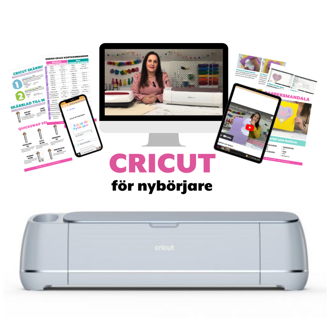 Cricut Maker 3 + Cricut för Nybörjare