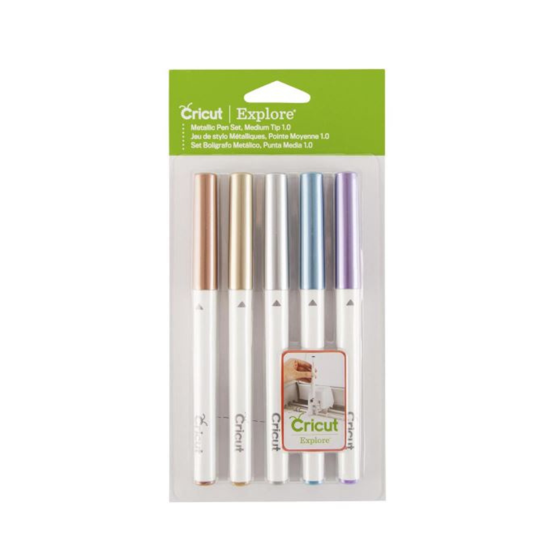 Cricut Medium Point Pen Set 5-pack (Metallic)