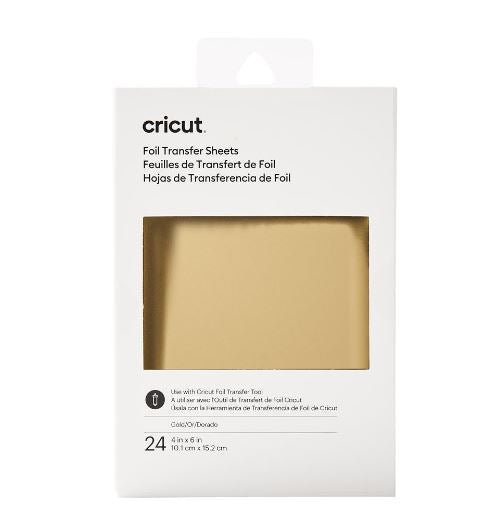 Cricut Transfer Foil Sheets 10x15 cm (Gold)