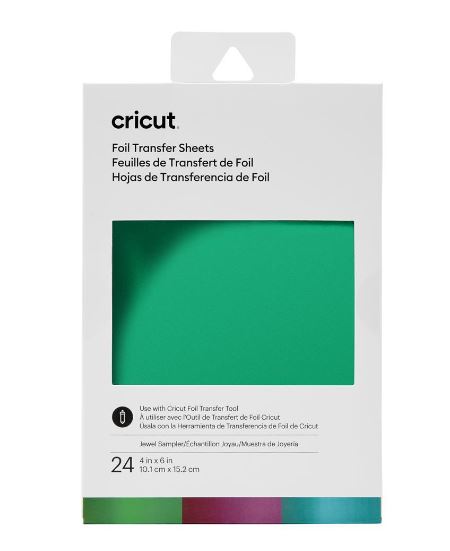 Cricut Transfer Foil Sheets 10x15 cm (Jewel)