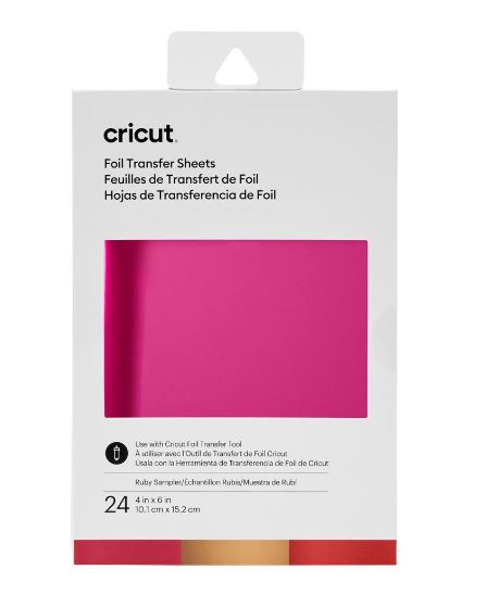 Cricut Transfer Foil Sheets 10x15 cm (Ruby)