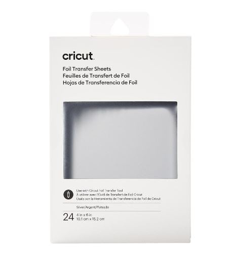 Cricut Transfer Foil Sheets 10x15 cm (Silver)