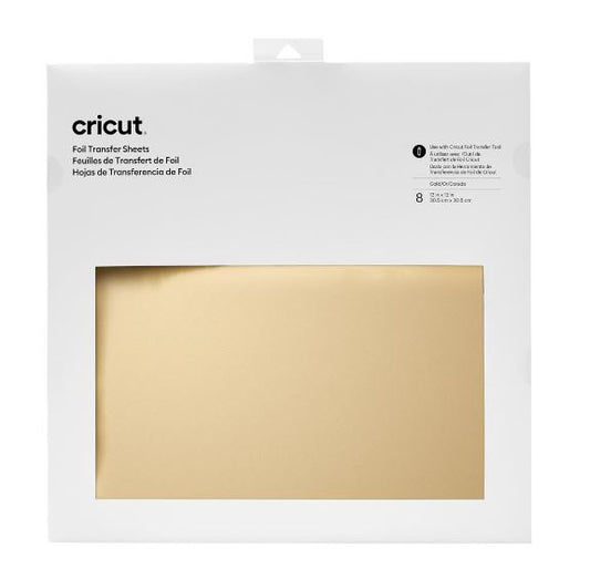 Cricut Transfer Foil Sheets 30x30 cm (Gold)