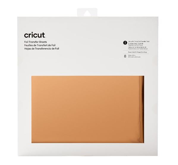 Cricut Transfer Foil Sheets 30x30 cm (Rose Gold)