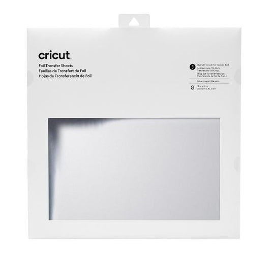 Cricut Transfer Foil Sheets 30x30 cm (Silver)