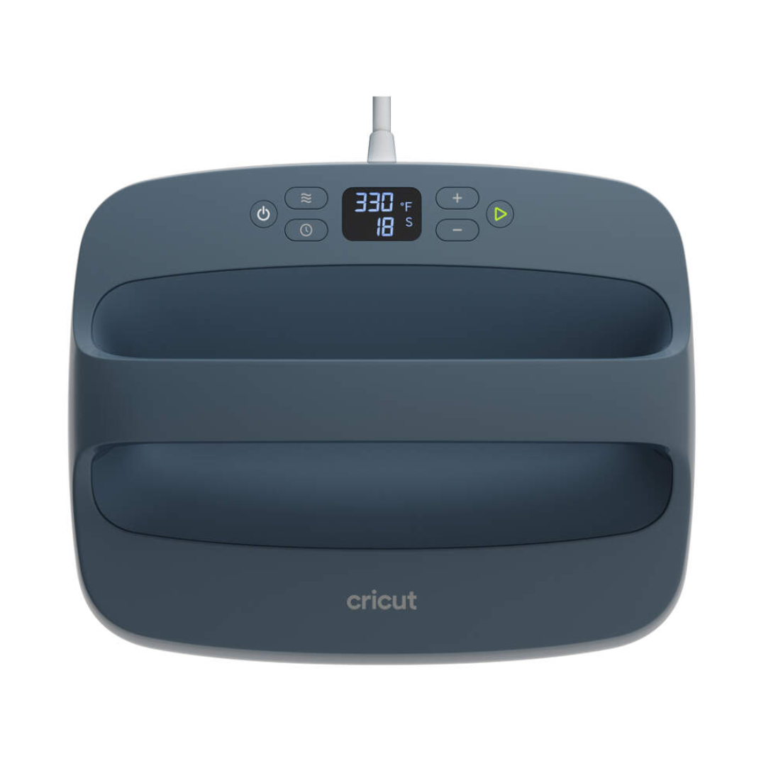 Cricut EasyPress SE Slate Blue handhållen värmepress produktbild