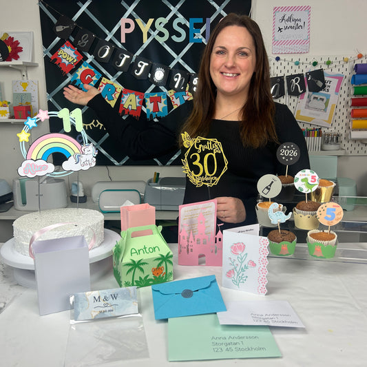 Workshop: Kreativa kalas med Cricut