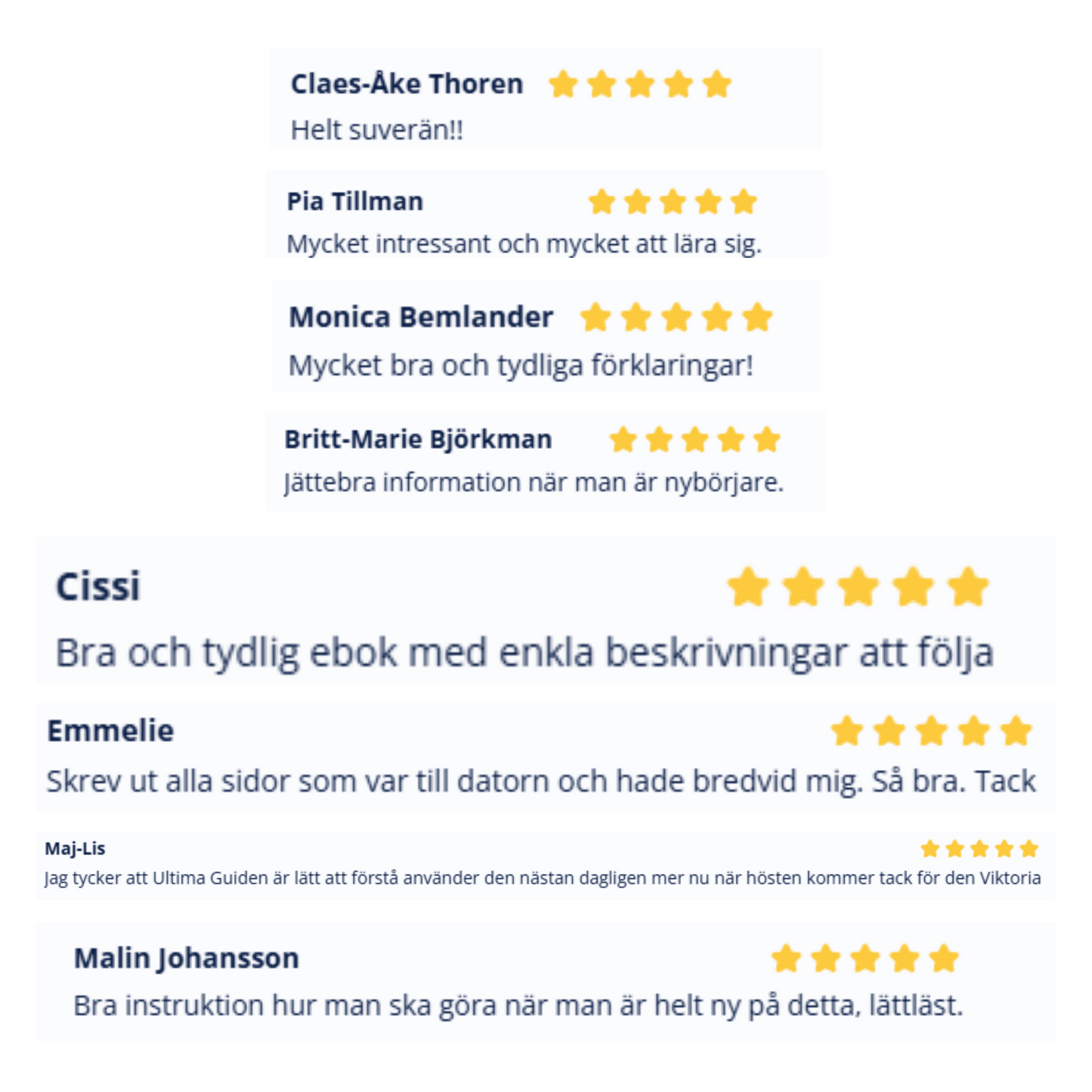 Kundrecensioner av eboken Cricut Design Space guide med fem stjärnor