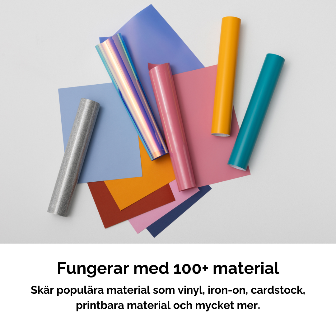 Cricut Explore 5 fungerar med vinyl, iron-on och cardstock