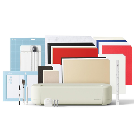 Cricut Explore 5 startpaket med maskin, verktyg och material