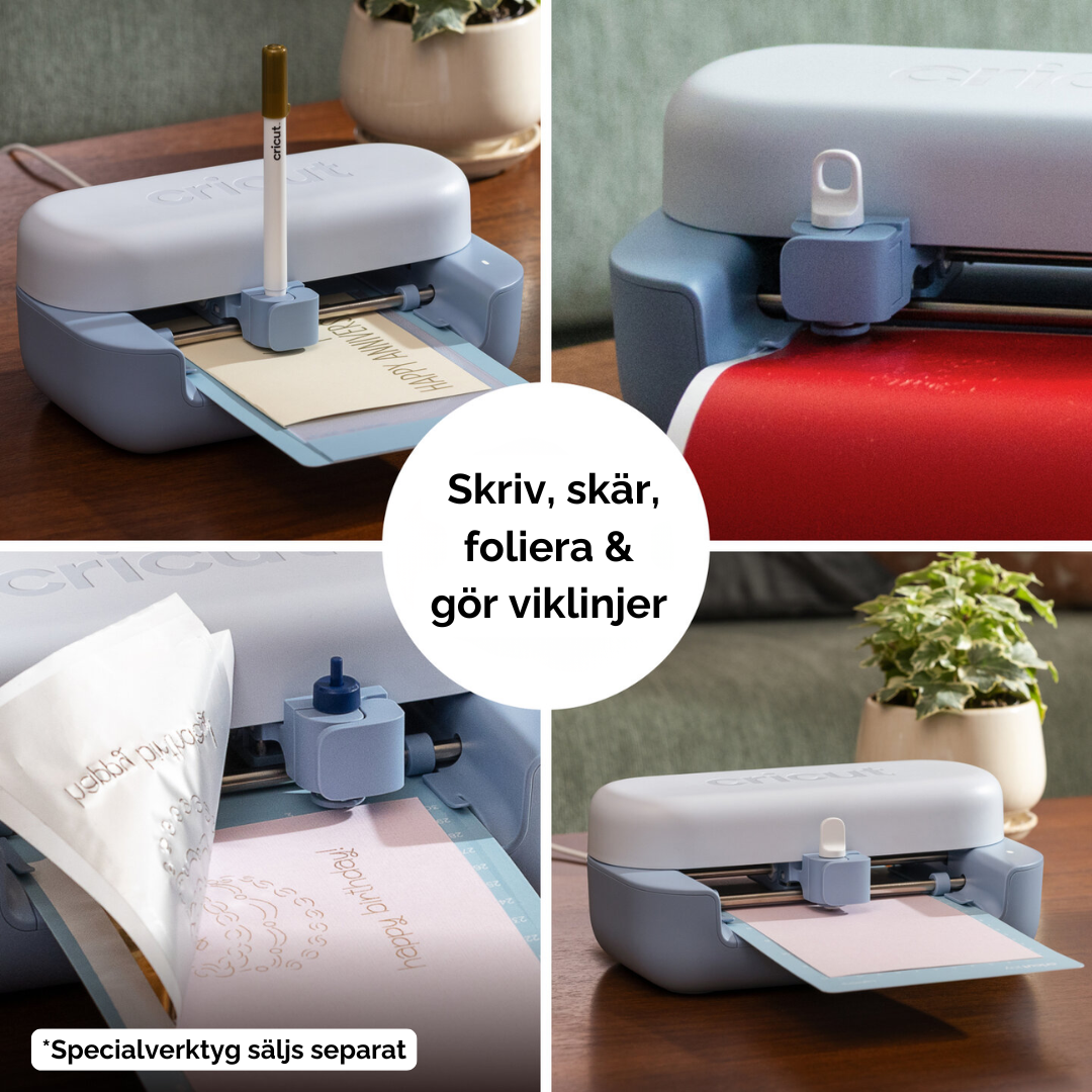 Cricut Joy 2 skriver skär folierar och gör viklinjer