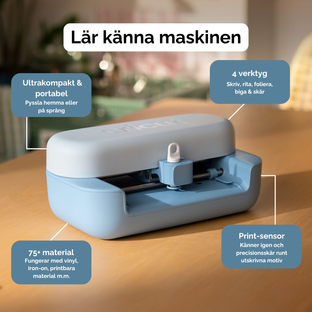 Cricut Joy 2 ultrakompakt och portabel skärmaskin på skrivbord